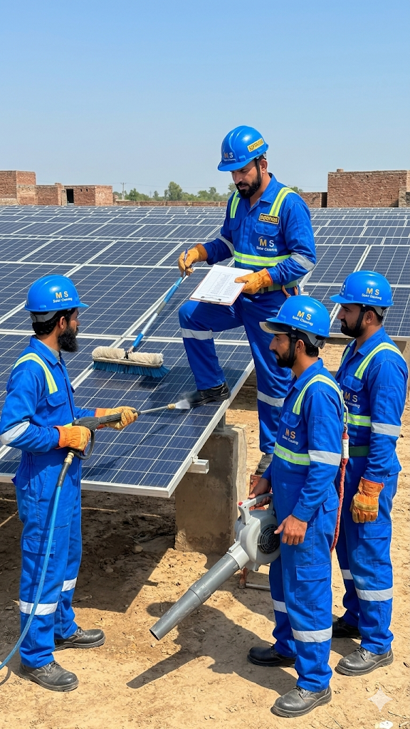 M S Solar Team Action